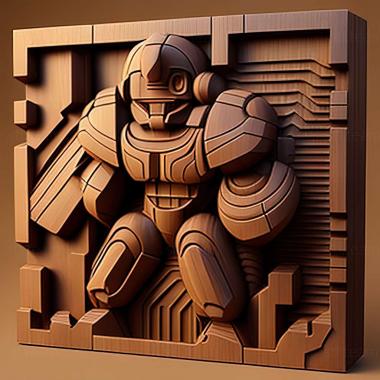 3D модель Гра Mega Man 7 (STL)